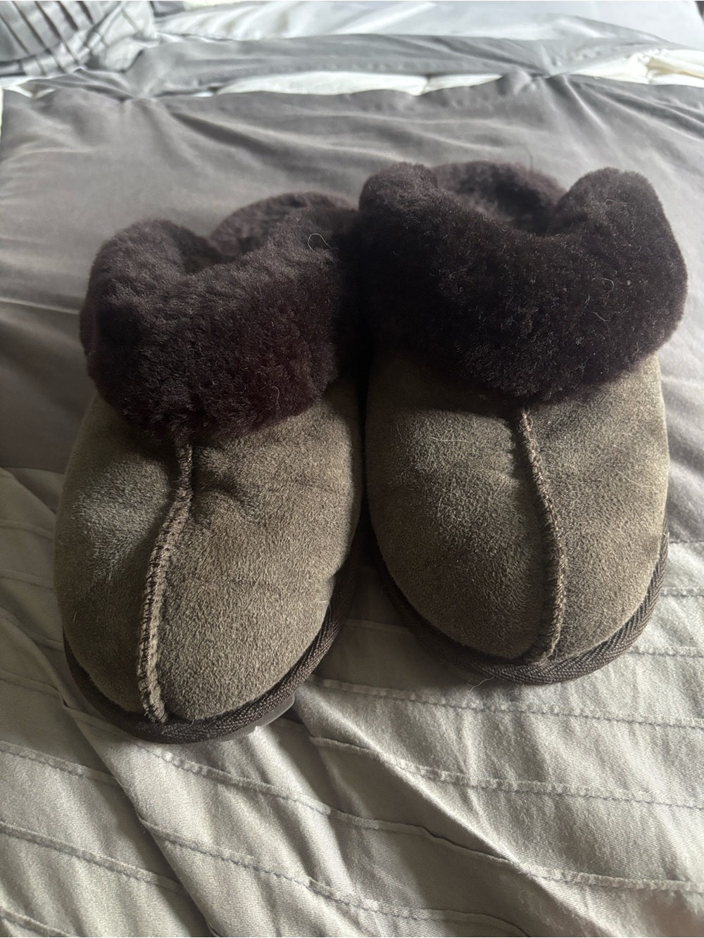 Cozy Kirkland Woman’s size 7 Shearling Slippers